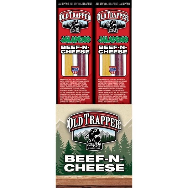Old Trapper Old Trapper Jalapeno Beef Stick and Cheese 1.3 oz Boxed 30214T - main